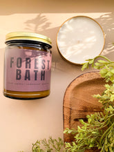 Load image into Gallery viewer, FOREST BATH - asian inspired soy wax scented candle: woody musky scented candle
